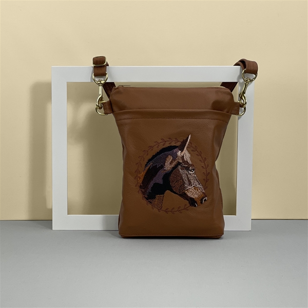 Horse Portrait Crossbody Bag